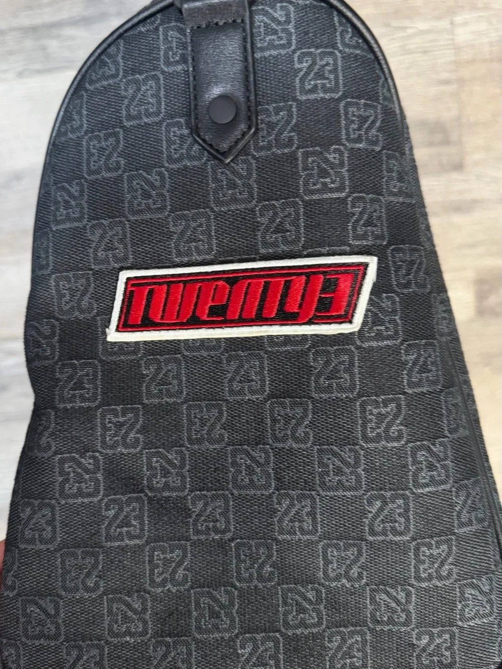 Nike Jordan Monogram Champion Luxury 25L Duffle Bag MM9157-023 Size Medium